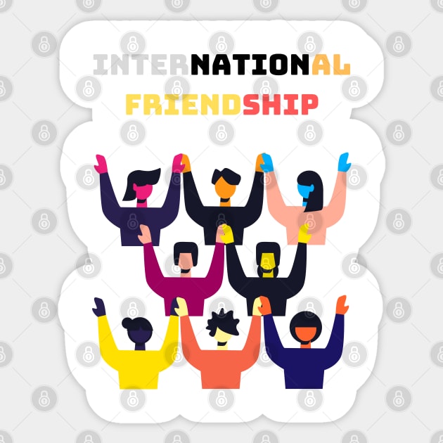 International of Friendship Sticker by DuViC